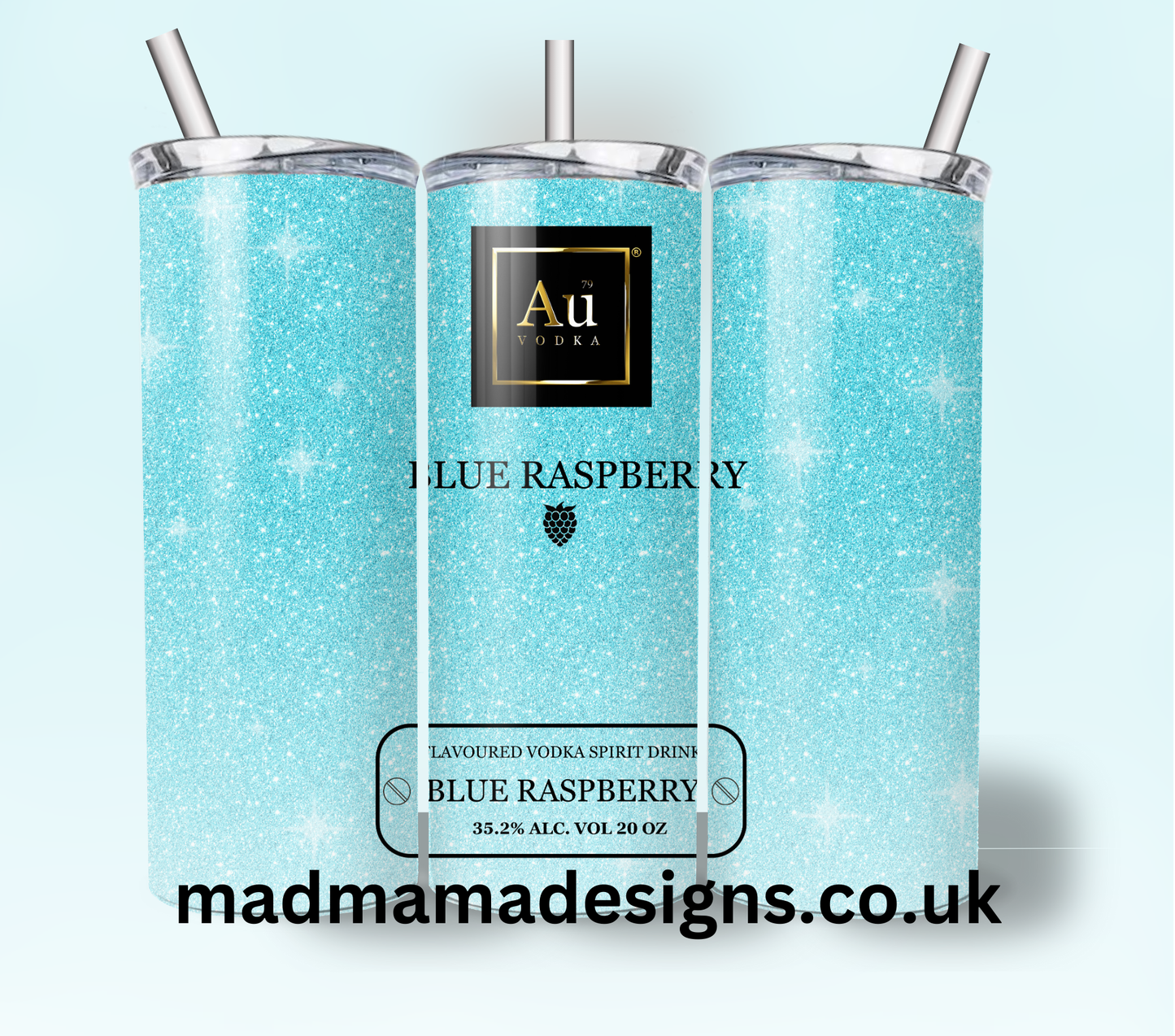 AU Vodka Personalised Custom 20 oz insulated Tumbler cup mug