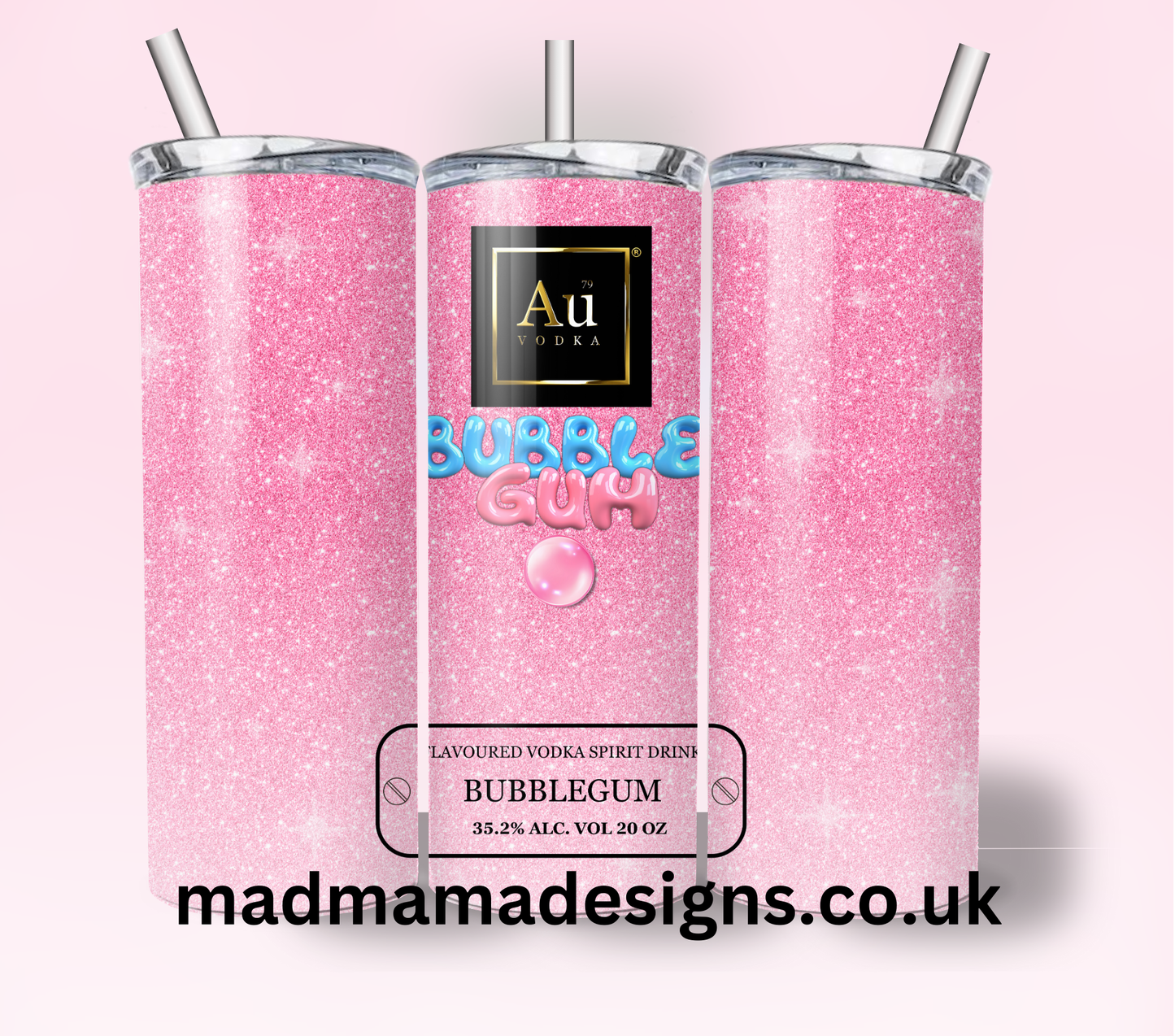 AU Vodka Personalised Custom 20 oz insulated Tumbler cup mug