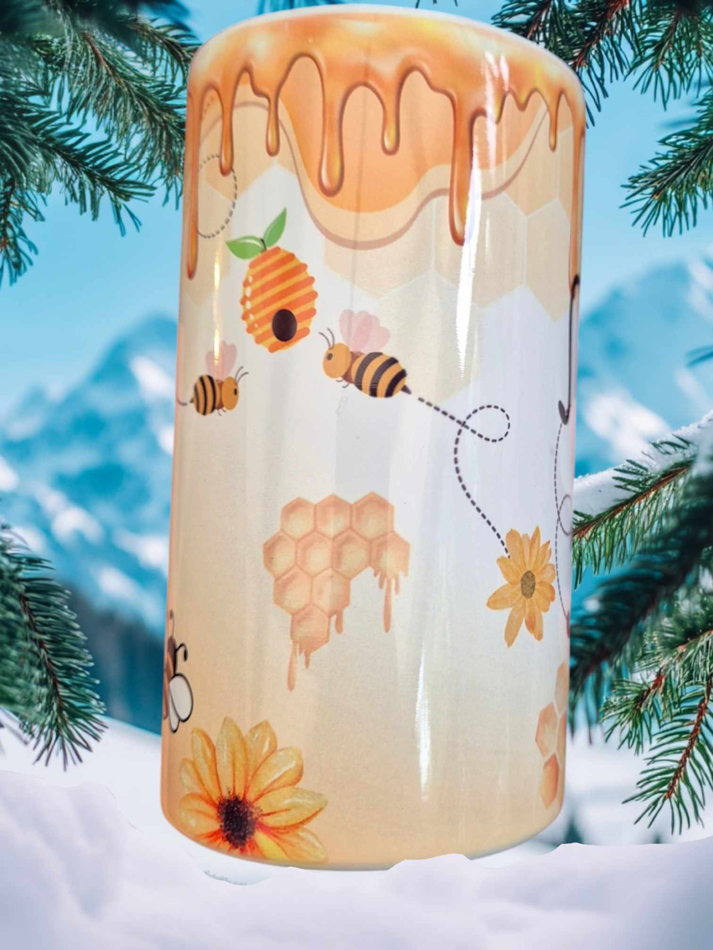 Queen Bee and Mini Bee Matching Tumblers