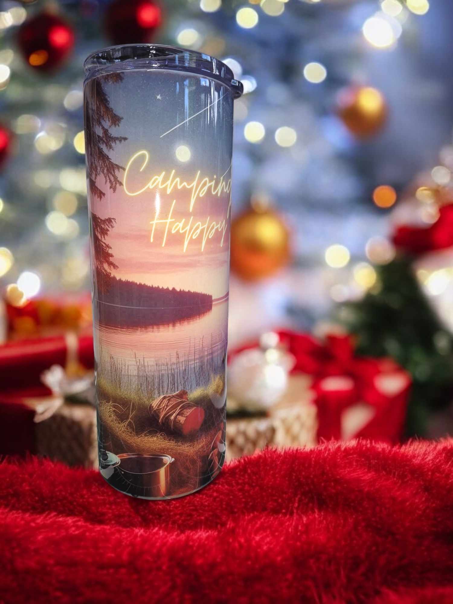 CREATE DESIGN PERSONALISE YOUR OWN TUMBLER 20 oz your design gift Birthday, Christmas Boxed Straw