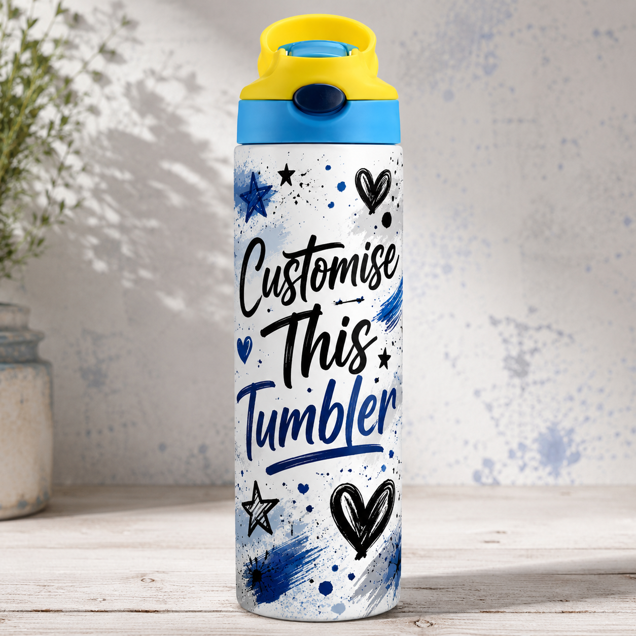 Customise This 20oz Kids Flip Top Sports Bottle
