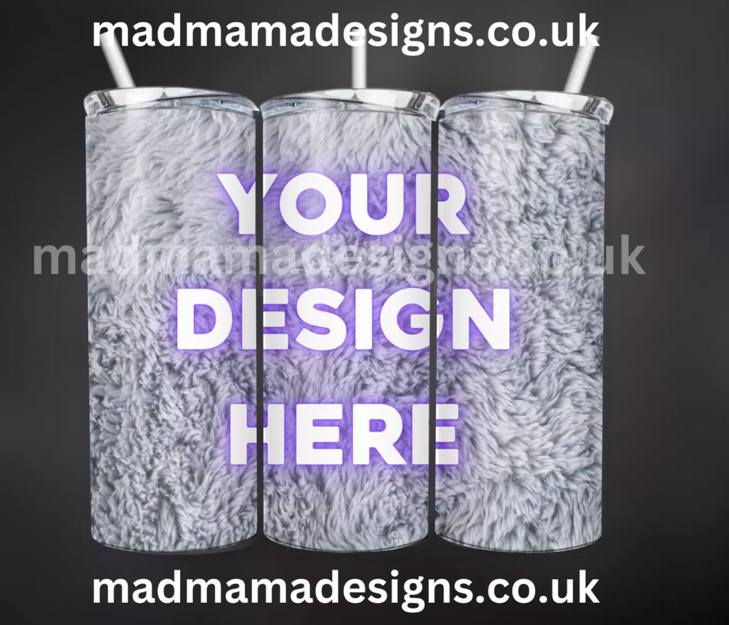 CREATE DESIGN PERSONALISE YOUR OWN TUMBLER 20 oz your design gift Birthday, Christmas Boxed Straw