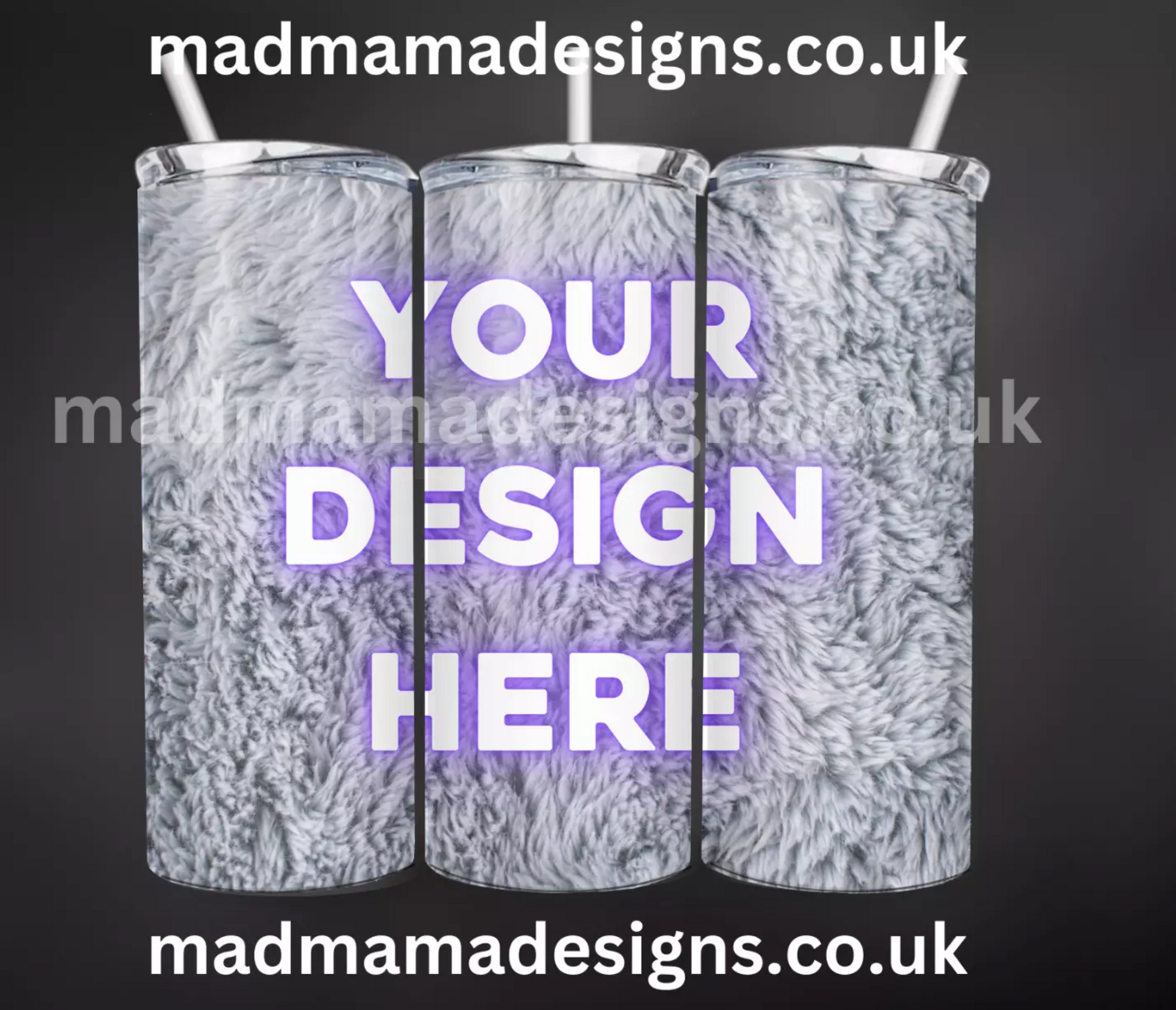 CREATE DESIGN PERSONALISE YOUR OWN TUMBLER 20 oz your design gift Birthday, Christmas Boxed Straw