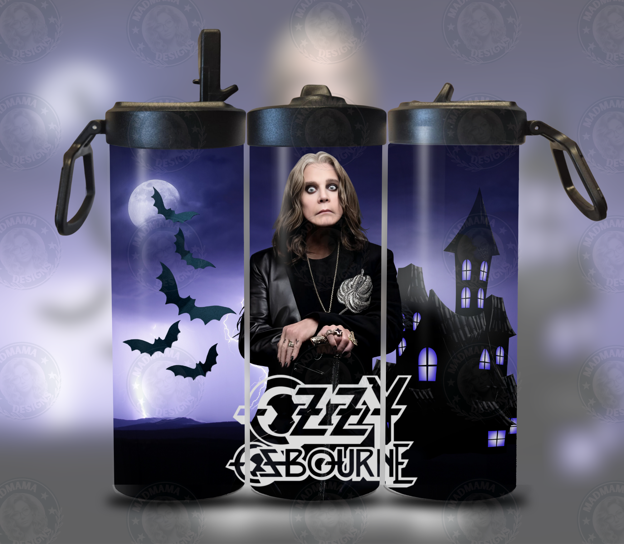 Ozzy Horror Bat Sports bottle 20 oz insulated tumbler