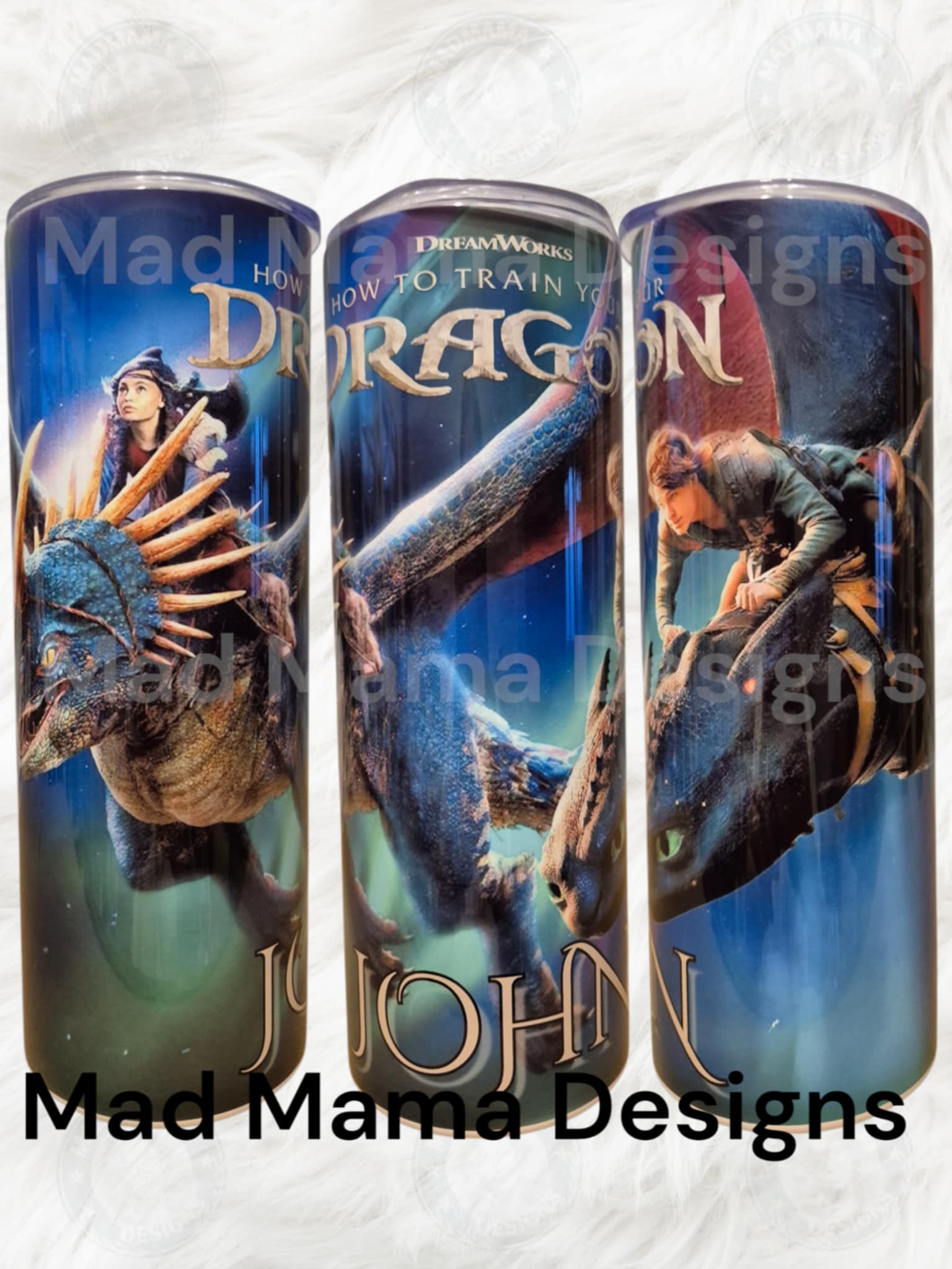 How to Train Dragon Personalised Insulated Tumbler Hot Cold Boxed Gift Birthday