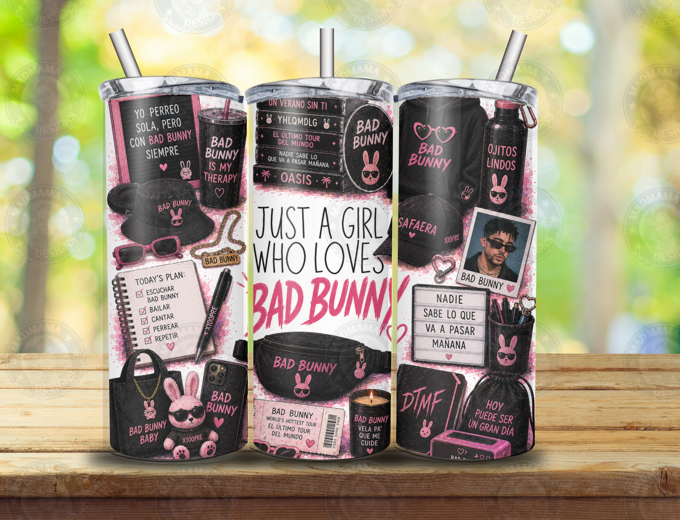Just a Girl / Boy / Mum/ Dad Who loves BAD BUNNY Insulated 20oz Tumbler Cup Mug Hot or Cold Boxed Gift (Copy) (Copy) (Copy) (Copy) (Copy) (Copy) (Copy)