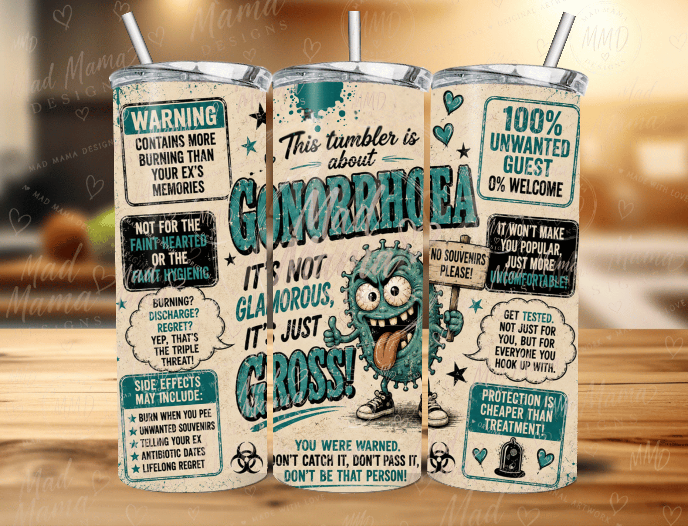 Cheeky Adult Humour 20oz Tumbler  Definitely not your average tumbler!