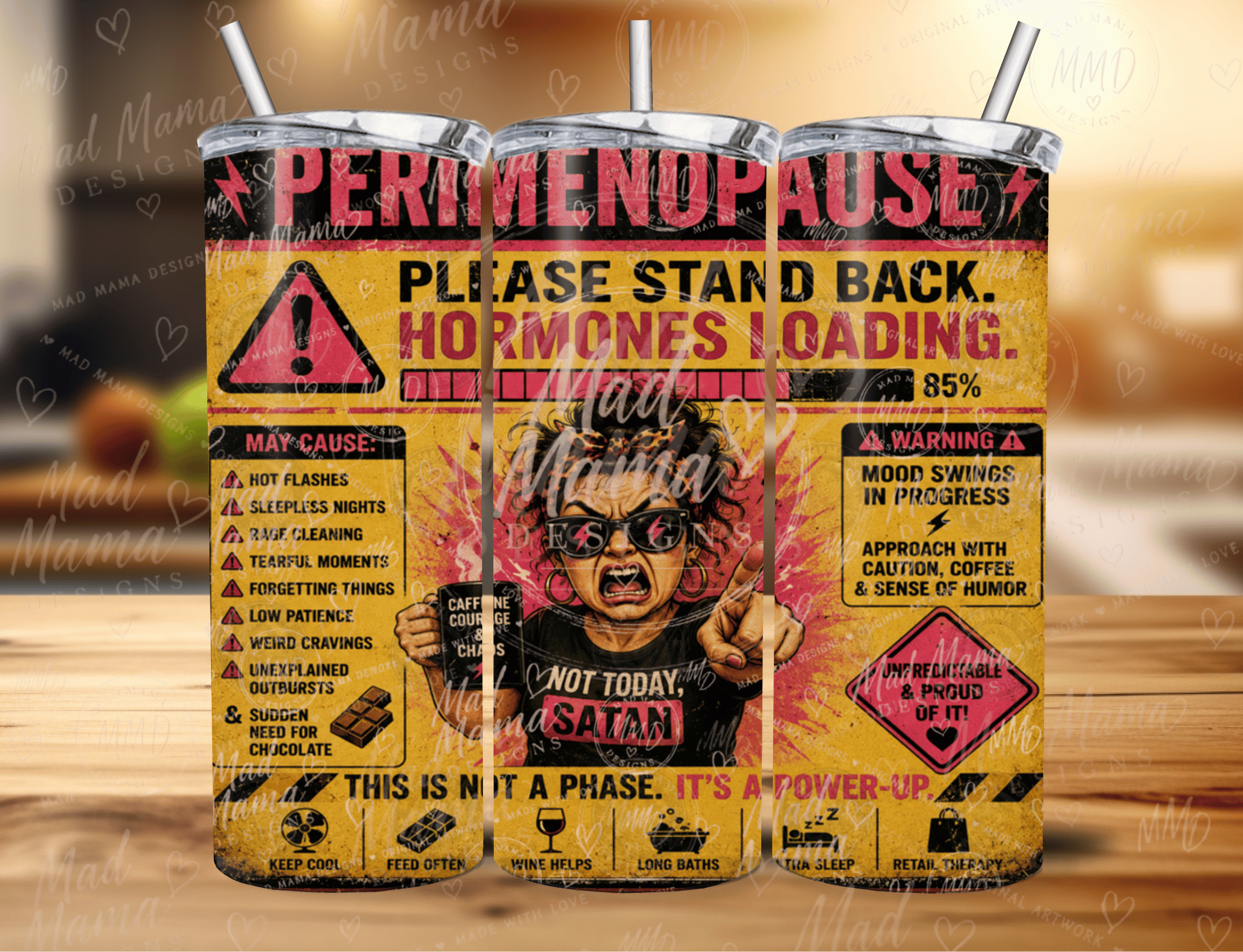 Cheeky ADULT Perimenopause Humour 20oz Tumbler