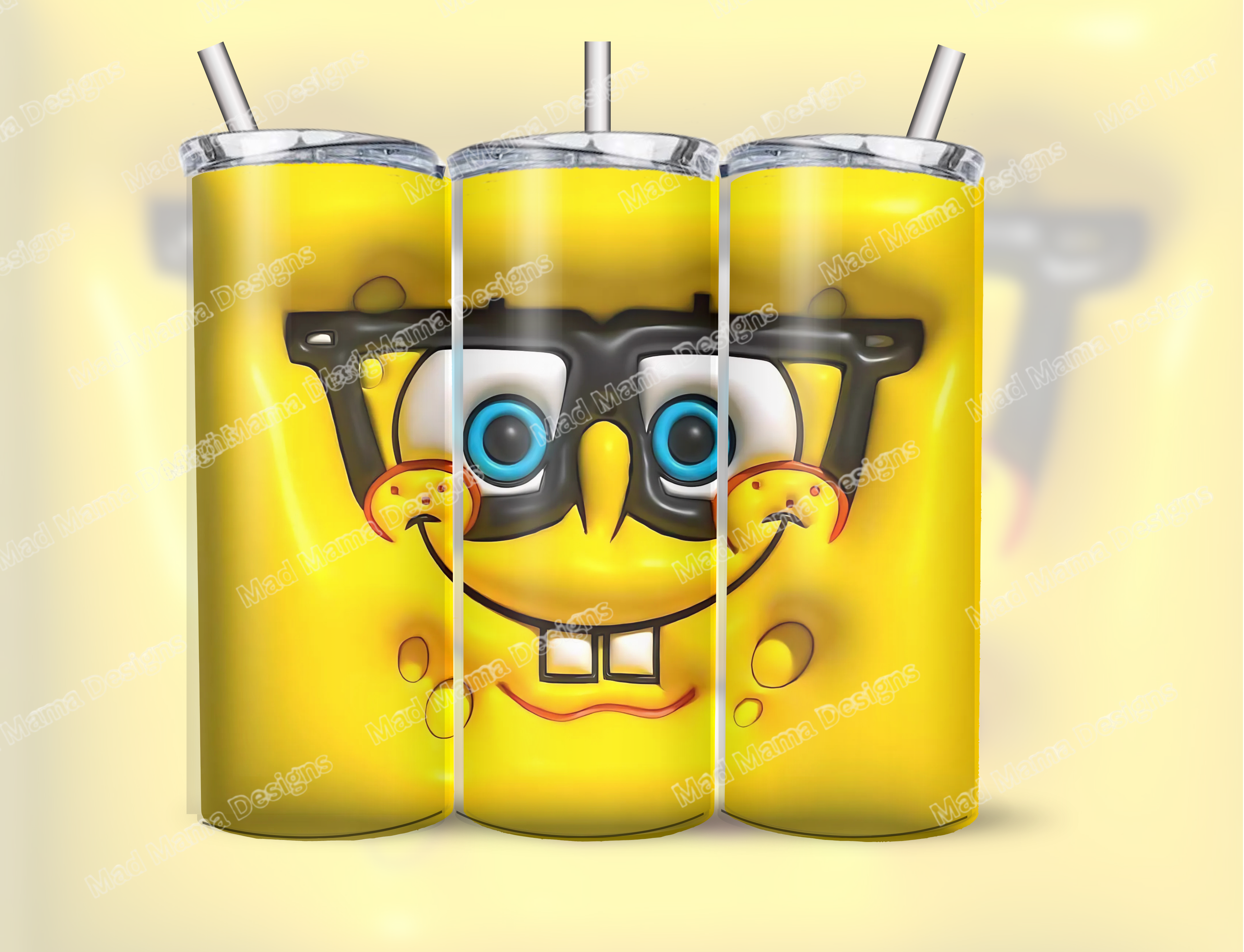 Sponge bob 20 oz Insulated Hot Cold Tumbler Lid Straw boxed Gift birthday